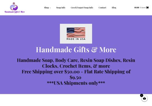 Handmade Gifts and More sole proprietorship